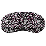 Pink Leopard Print Sleeping Mask