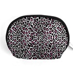 Pink Leopard Print Accessory Pouch (Medium)