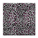 Pink Leopard Print Tile Coaster