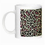 Pink Leopard Print Night Luminous Mug