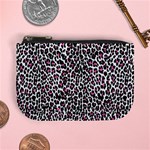 Pink Leopard Print Mini Coin Purse