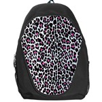 Pink Leopard Print Backpack Bag