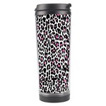 Pink Leopard Print Travel Tumbler