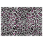 Pink Leopard Print Samsung Galaxy Note 4 Case (White)