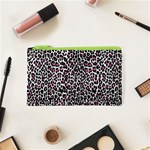 Pink Leopard Print Cosmetic Bag (XS)