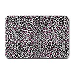 Pink Leopard Print Small Doormat