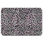 Pink Leopard Print Large Doormat