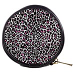 Pink Leopard Print Mini Makeup Bag