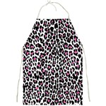 Pink Leopard Print Full Print Apron