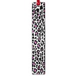 Pink Leopard Print Large Book Mark