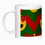 Christmas Heart Eye Emoji Night Luminous Mug