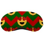 Christmas Heart Eye Emoji Sleeping Mask