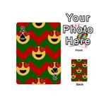 Christmas Heart Eye Emoji Playing Cards 54 (Mini)