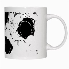 Black roses White Mugs from ArtsNow.com Right