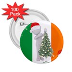 irish christmas 2.25  Button (100 pack)