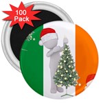 irish christmas 3  Magnet (100 pack)