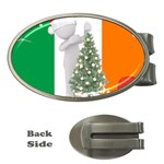 irish christmas Money Clip (Oval)