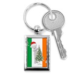 irish christmas Key Chain (Rectangle)