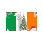 irish christmas Sticker (Rectangular)