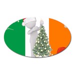 irish christmas Magnet (Oval)