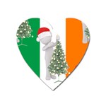 irish christmas Magnet (Heart)