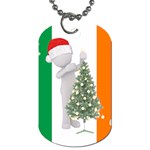 irish christmas Dog Tag (Two Sides)