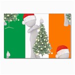 irish christmas Postcard 4  x 6 