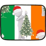 irish christmas Double Sided Fleece Blanket (Mini)