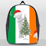 irish christmas School Bag (Large)