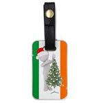 irish christmas Luggage Tag (one side)