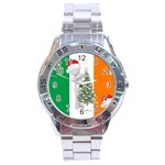 irish christmas Stainless Steel Analogue Watch