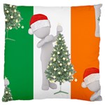 irish christmas Large Cushion Case (Two Sides)