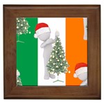 irish christmas Framed Tile