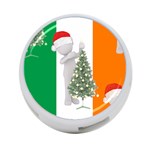 irish christmas 4-Port USB Hub (One Side)