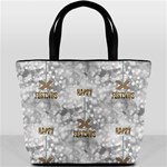 Christmas Silver Festivus Bucket Bag