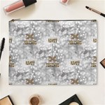 Christmas Silver Festivus Cosmetic Bag (XL)