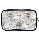 Christmas Silver Festivus Toiletries Bag (Two Sides)