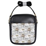 Christmas Silver Festivus Girls Sling Bag