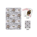 Christmas Silver Festivus Playing Cards (Mini)