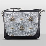 Christmas Silver Festivus Messenger Bag