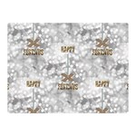 Christmas Silver Festivus Double Sided Flano Blanket (Mini)