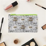 Christmas Silver Festivus Cosmetic Bag (XS)