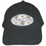 Christmas Silver Festivus Black Cap