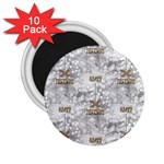 Christmas Silver Festivus 2.25  Magnet (10 pack)