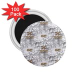 Christmas Silver Festivus 2.25  Magnet (100 pack) 