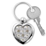 Christmas Silver Festivus Key Chain (Heart)