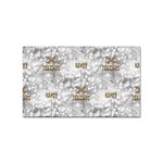 Christmas Silver Festivus Sticker (Rectangular)