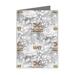 Christmas Silver Festivus Mini Greeting Card