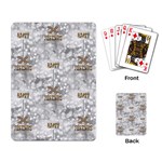 Christmas Silver Festivus Playing Cards Single Design