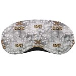 Christmas Silver Festivus Sleeping Mask